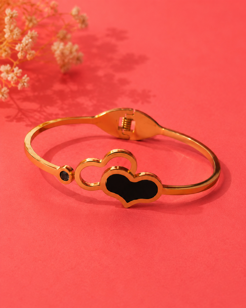 Eternal Heart Gold-Tone Bracelet