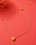 11:11 Heart Pendant Gold Necklace – Minimalist Lucky Charm Necklace for Women