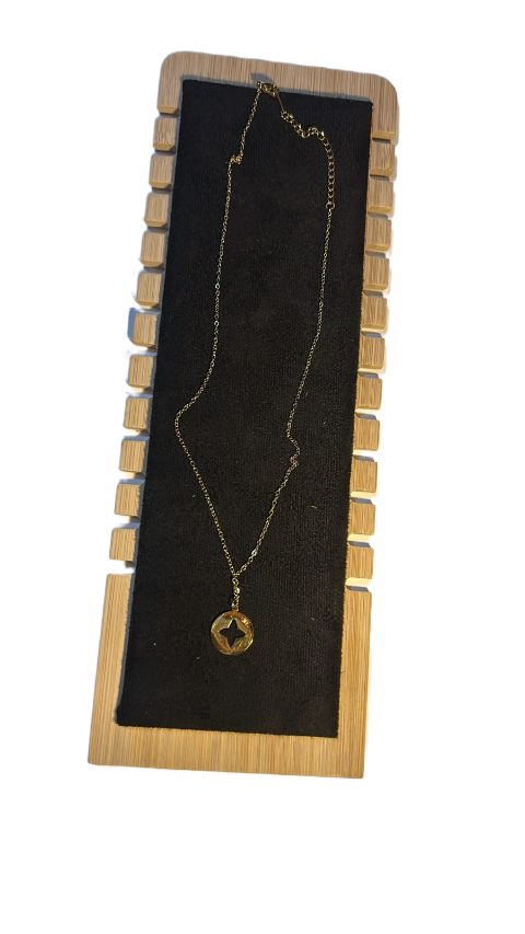 Golden Star Charm Necklace